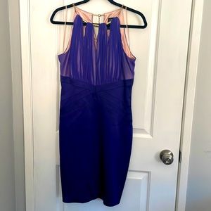 Jax Purple Halter Dress. Size 10